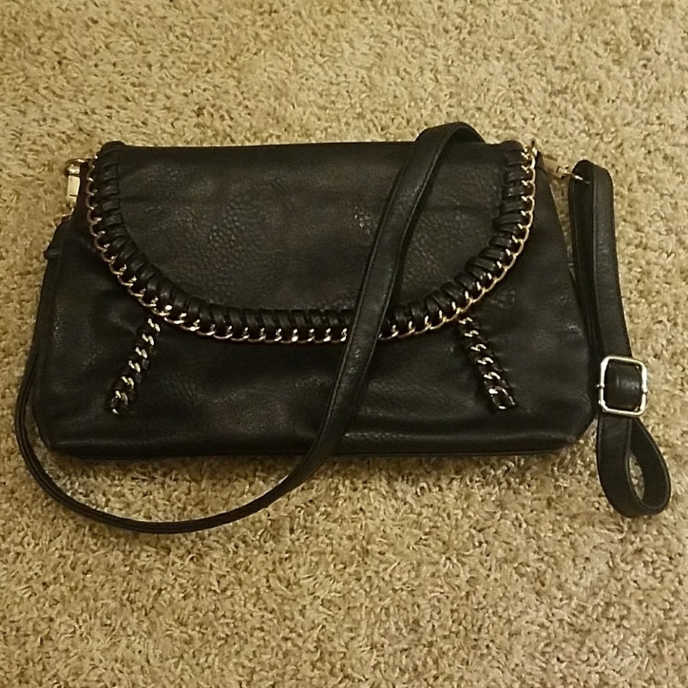 Black crossbody bag